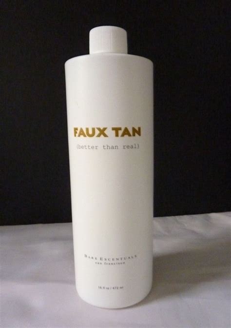 faux tan bare escentuals.